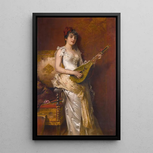 Rêveries - Conrad Kiesel — framed artwork on a wall