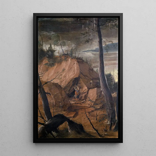 Reproduction of the painting Saint Onuphre dans le désert - Conrad Schnitt