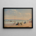 A Day at the Beach - Conrad Wise Chapman — framed artwork on a wall