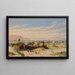 La Vallée de Mexico - Conrad Wise Chapman — framed artwork on a wall