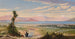 The Valley of Mexico with the two volcanoes Popocatépetl and Iztaccíhuatl in the distance - Conrad Wise Chapman — artwork view