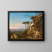Cap Misène - Consalvo Carelli — framed artwork on a wall