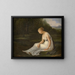 La Mélancolie - Constance Marie Charpentier — framed artwork on a wall