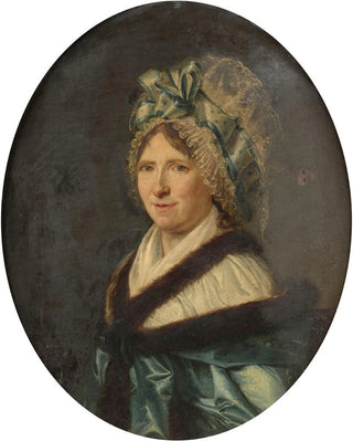 Portrait painting of Angélique Blondelu née Debacq, mother of the artist - Constance Marie Charpentier — artwork view