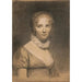 Reproduction of the painting Portrait of a young woman with a troubadour collar - Constance Marie Charpentier