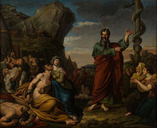 The Brazen Serpent - Constant Louis Félix Smith — artwork view