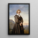 Melancholy love - Constant Mayer — framed artwork on a wall