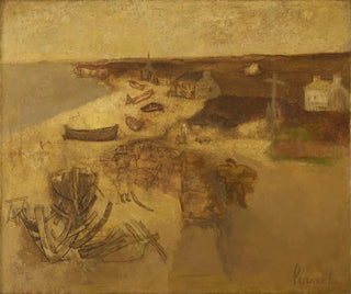 Landscape Painting Breton - Constant Permeke — artwork view