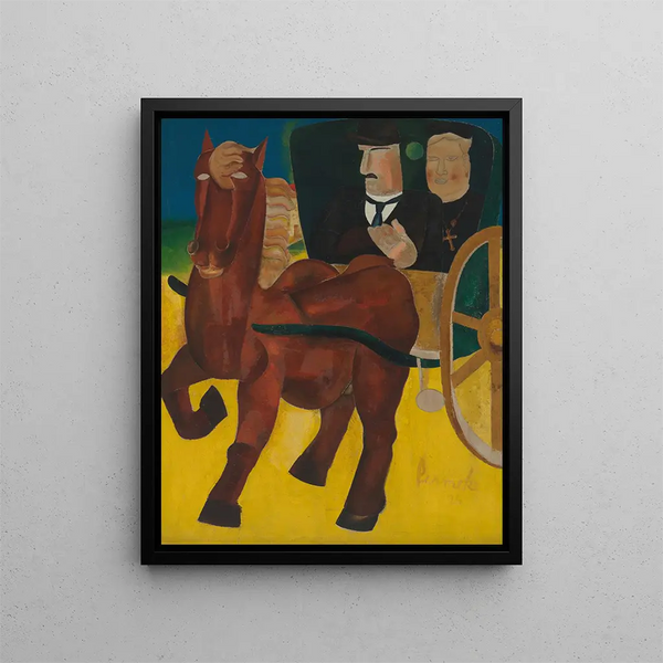 Les Shees - Constant Permeke — framed artwork on a wall