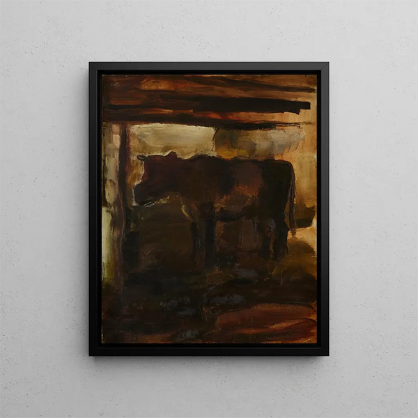 He has become - Constant Permeke — framed artwork on a wall