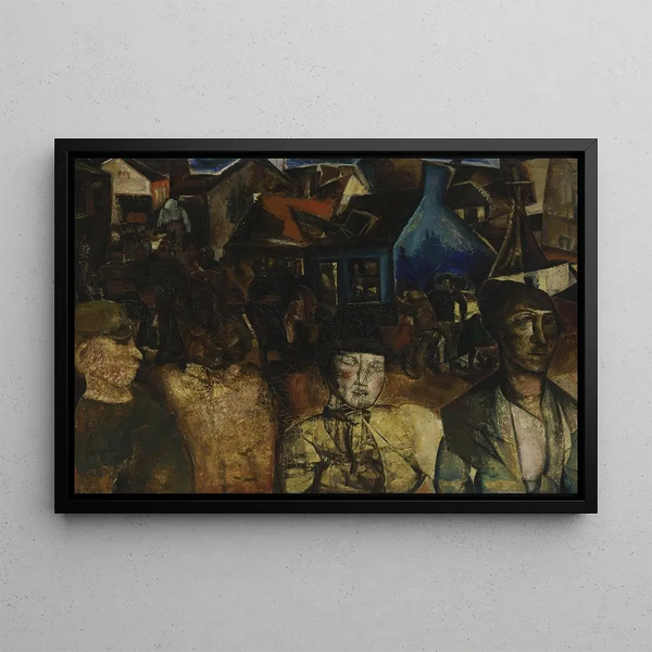 Fair Painting - Constant Permeke — framed artwork on a wall