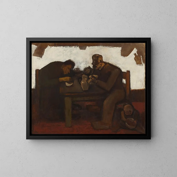 The Daily Bread - Constant Permeke — framed artwork on a wall