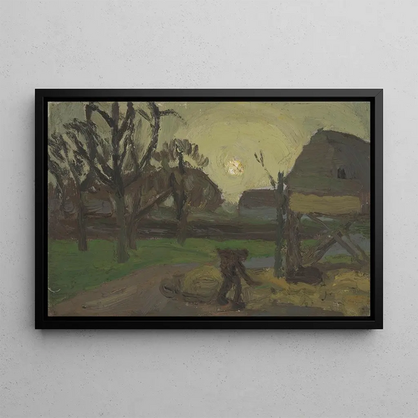 Farm - Constant Permeke — framed artwork on a wall