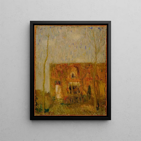 House Painting - Constant Permeke — framed artwork on a wall