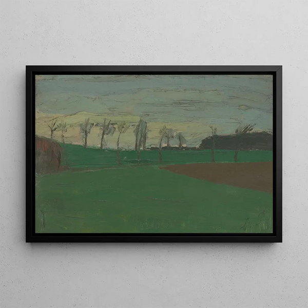 Landscape - Constant Permeke — framed artwork on a wall