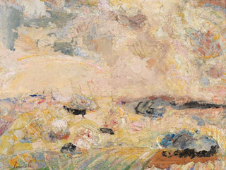 Landscape Painting in Devon - Constant Permeke — artwork view