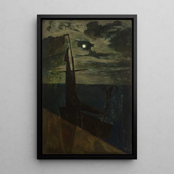 Reproduction of the painting Moonlight Painting - Constant Permeke