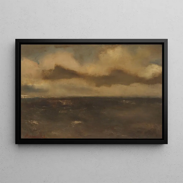 Marine Painting - Constant Permeke — framed artwork on a wall