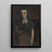 Simonne - Constant Permeke — framed artwork on a wall