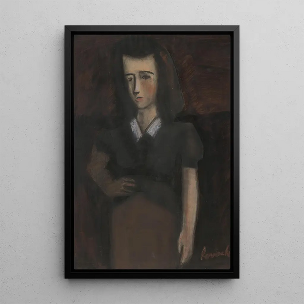 Simonne - Constant Permeke — framed artwork on a wall