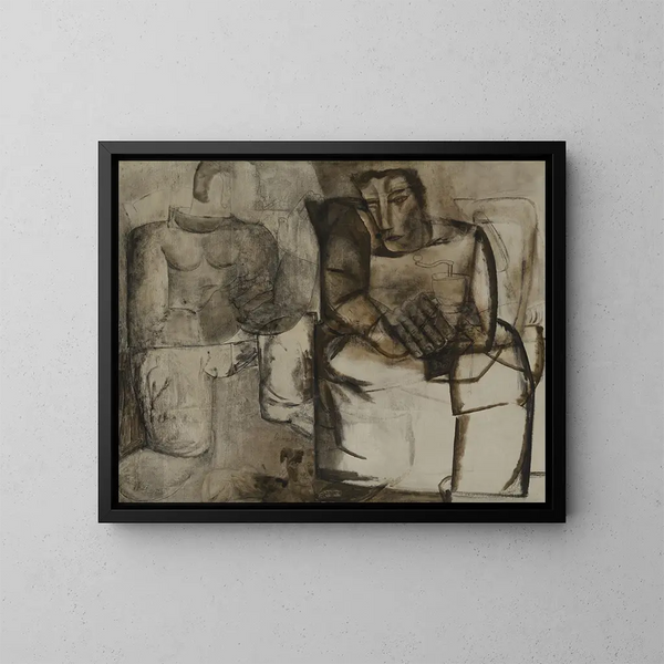 Vêpres - Constant Permeke — framed artwork on a wall