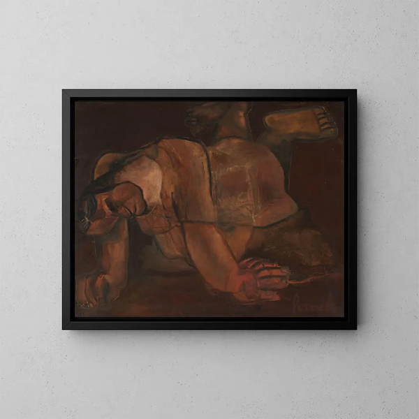 Wiedster Painting - Constant Permeke — framed artwork on a wall