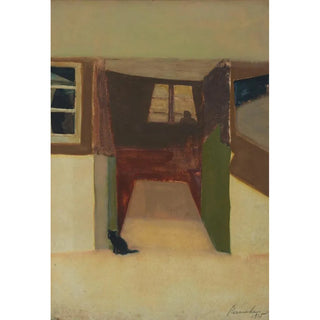 Constant Permeke - Zijn huis te Stanton Saint Bernard.webp