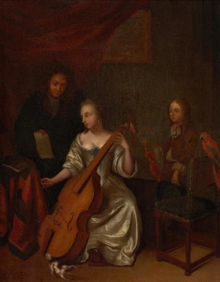 The Music Lesson - Constantijn Francken — artwork view
