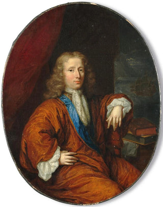 Portrait of a Gentleman - Constantijn Netscher — artwork view