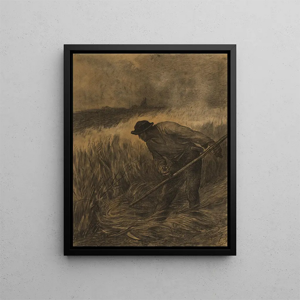 La tondeuse - Constantin Meunier — framed artwork on a wall