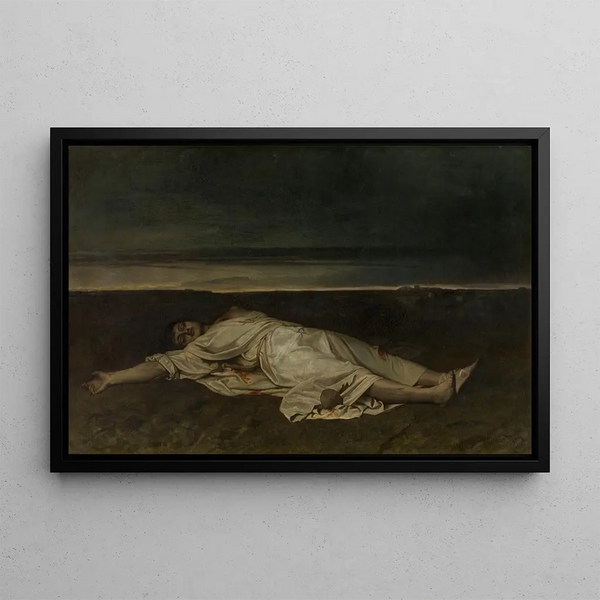 Saint Étienne - Constantin Meunier — framed artwork on a wall