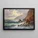 La Côte Rocheuse - Constantin Westchiloff — framed artwork on a wall