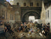 a collision at the door of Hal in Brussels - Constantinus Fidelio Coene — artwork view