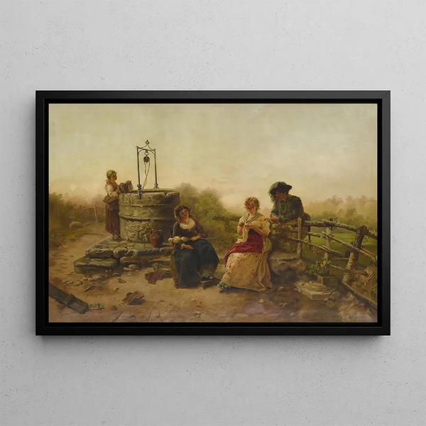 Flirt - Ecole Continentale — framed artwork on a wall