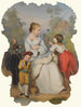 Girl with Two Children and a Butterfly - Continental School — artwork view