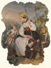 Girl with Two Children The Boy Dressed as Harlequin - École Continentale — artwork view
