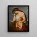 Agar and Ismaël Painting - Continental School — framed artwork on a wall