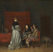 Conversation galante connue sous le nom de L'Amonition paternelle - Gérard ter Borch — artwork view