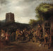 Conviviality near the inn - Constantijn van Renesse — artwork view