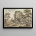 The Humble Rock - Coplestone Warre Bampfylde — framed artwork on a wall