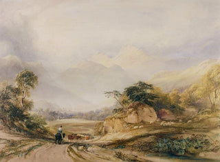 Les Pikes de Langdale - Copley Fielding — artwork view