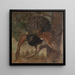 Rooster of Heather - Franz Xaver von Pausinger — framed artwork on a wall