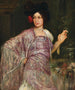 Portrait painting of Dora Gedon as a flamenco dancer with a Manila scarf thrown over her shoulder - Corneille Max — artwork view