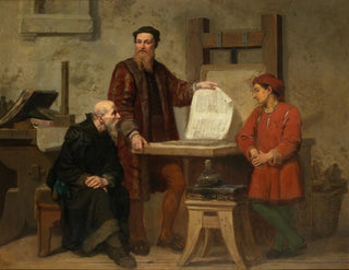 L'invention de l'imprimerie - Corneille Seghers — artwork view