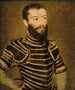Portrait of a man in armor - Corneille de Lyon — artwork view