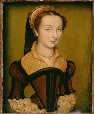Portrait of Louise de Halluin Dame de Cipierre - Corneille de Lyon — artwork view