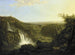 La vallée de l'Anio avec les cascades de Tivoli - Cornelis Apostool — artwork view
