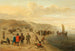 a Beach Scene with Fishermen and their Boats - Cornelis Beelt — artwork view