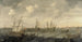 The Dutch Herring Fleet Under Sail - Cornelis Beelt — artwork view