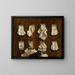 Documents related to the Amsterdam city thesaurus - Cornelis Bris — framed artwork on a wall